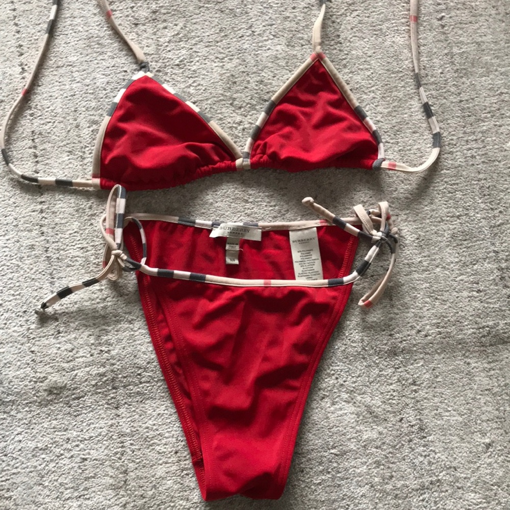 Burberry Bikini - Red size XS